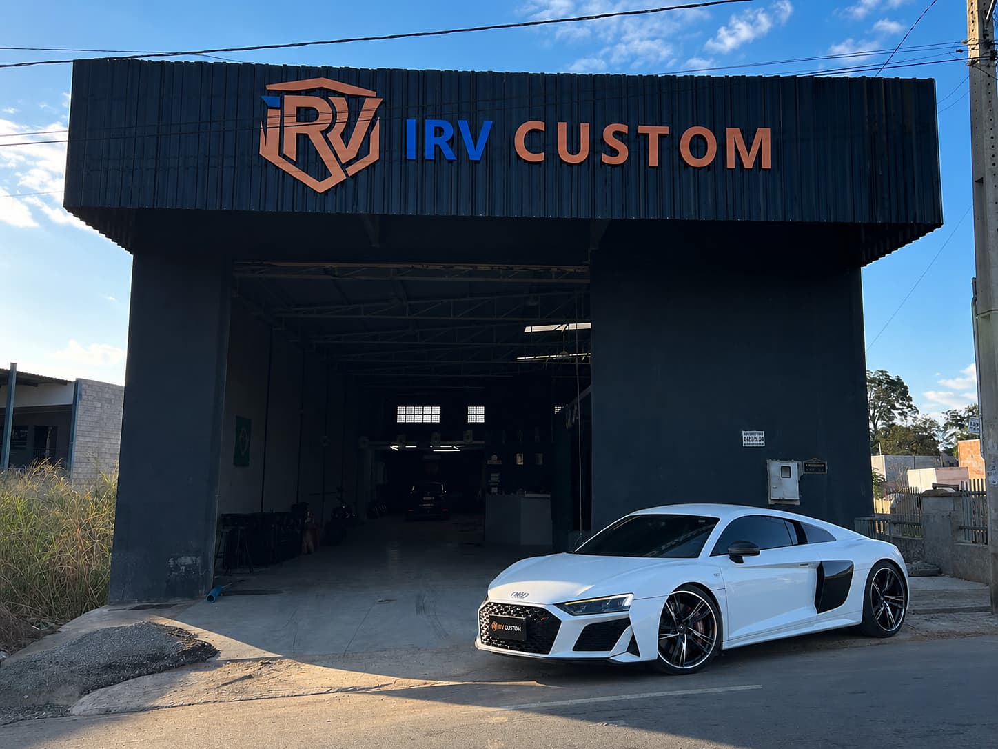 Fachada da IRV Custom em Goiânia